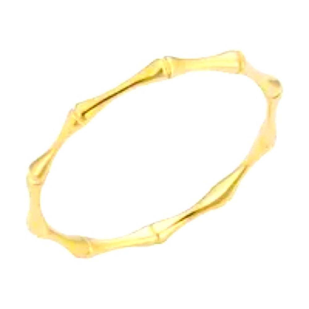 14k Yellow Gold 1.8 mm Bamboo Ring sz5